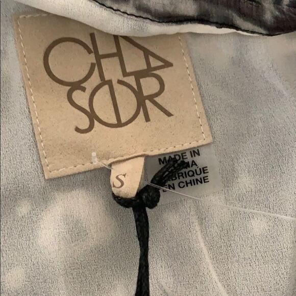 NWT CHASER‎ DRAWSTRING MULTICOLORED SILK SKIRT SZ S - Picture 6 of 7